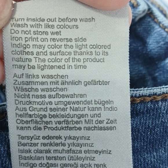 Mavi Jeans Co. Jeans Womens 33x32 Mid Rise Skinny Emma Jeans Blue - Picture 6 of 11